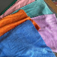 滌锦切边干发巾毛巾