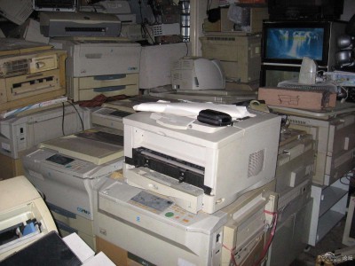 云南曲靖回收打印机